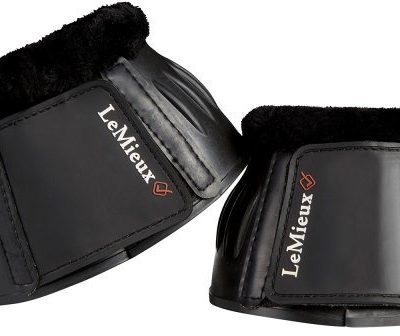 LeMieux Fleece Rubber Bell Boots