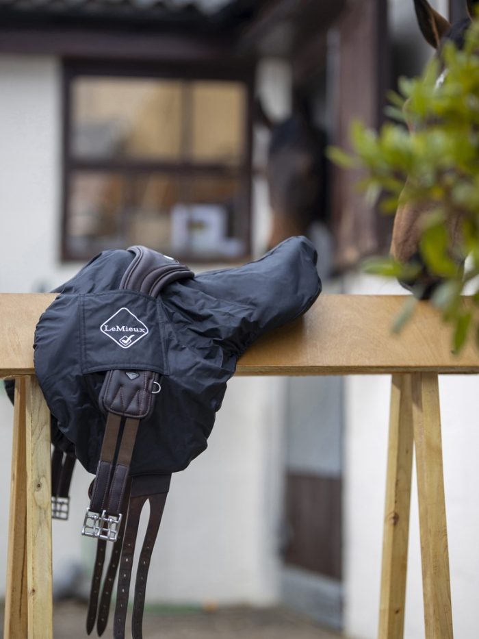 LeMieux GP Jump Saddle Cover Black ValleyHorsewear