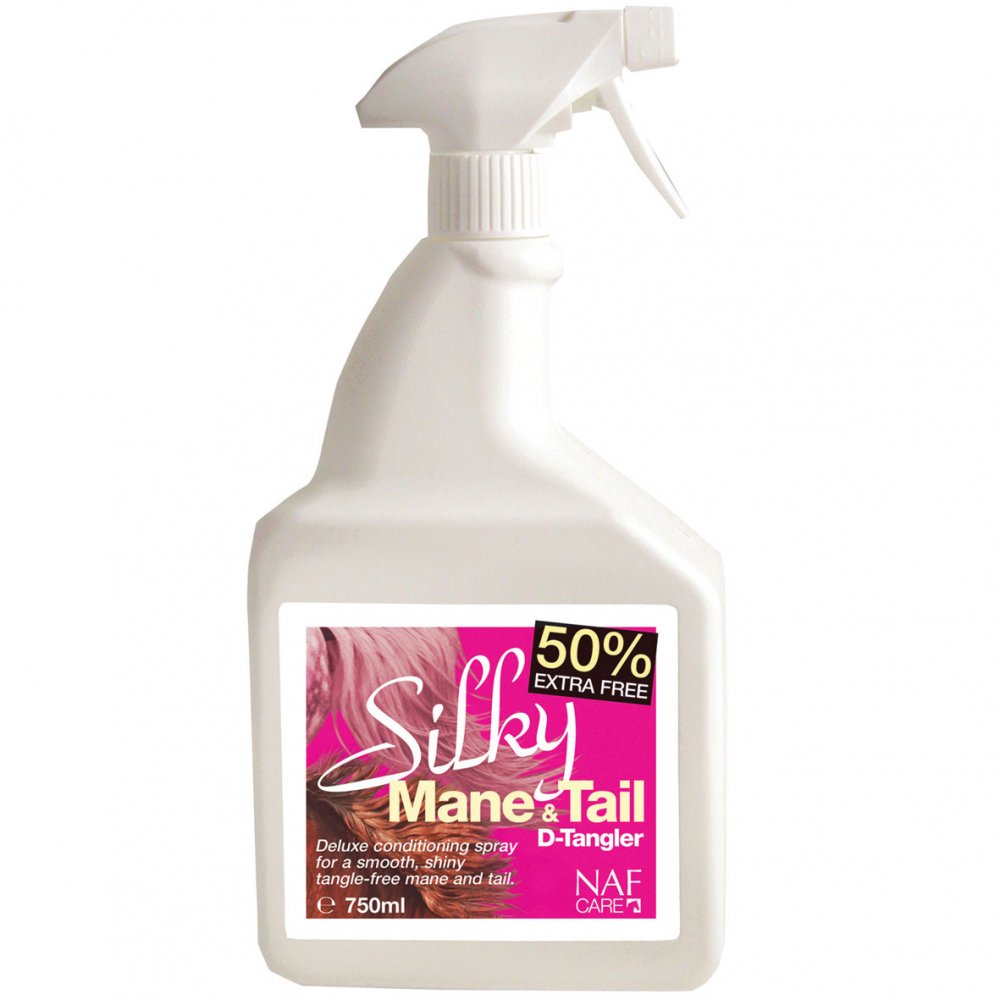 NAF Silky Mane & Tail D-Tangler Spray – Detangling Conditioner For Smooth, Shiny Horse Hair 11 thumbnail image