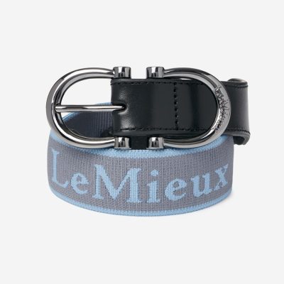 LeMieux Elasticated Belt Denim