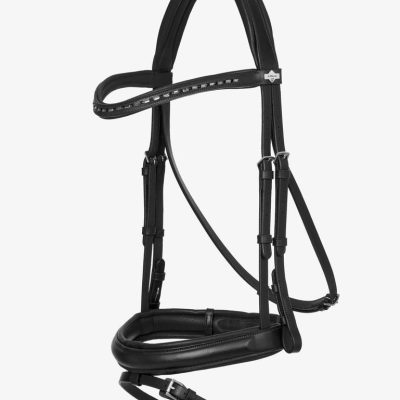 LeMieux Arika Dressage Bridle Black/Silver