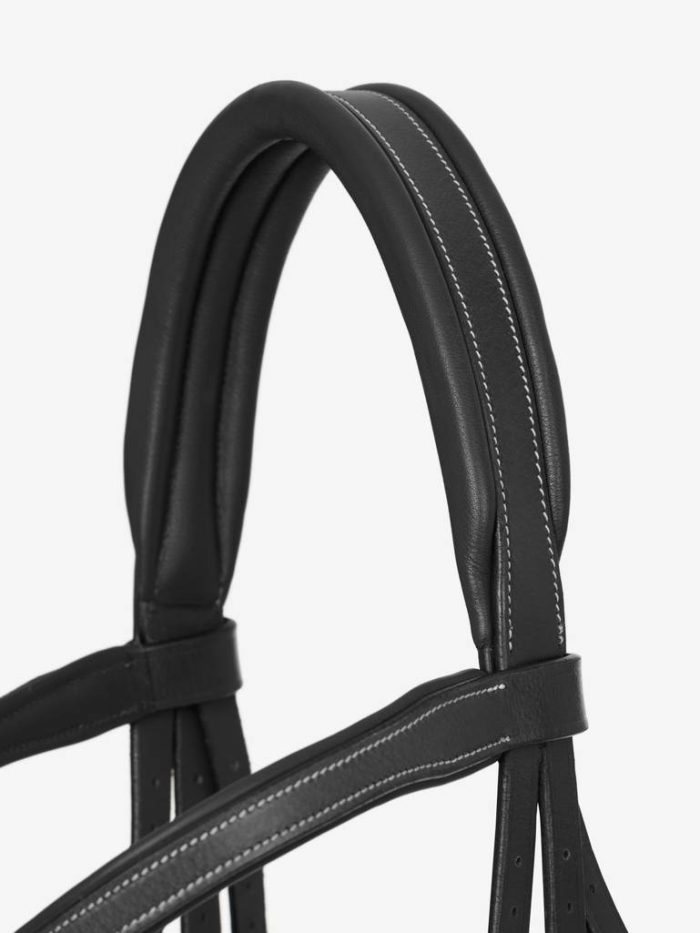 Ceinture en cuir Signature noire Vêtements