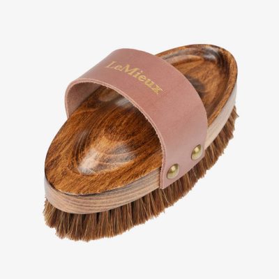LeMieux Artisan Soft Speckled Brush Brown