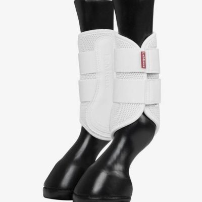 LeMieux Mesh Brushing Boots White