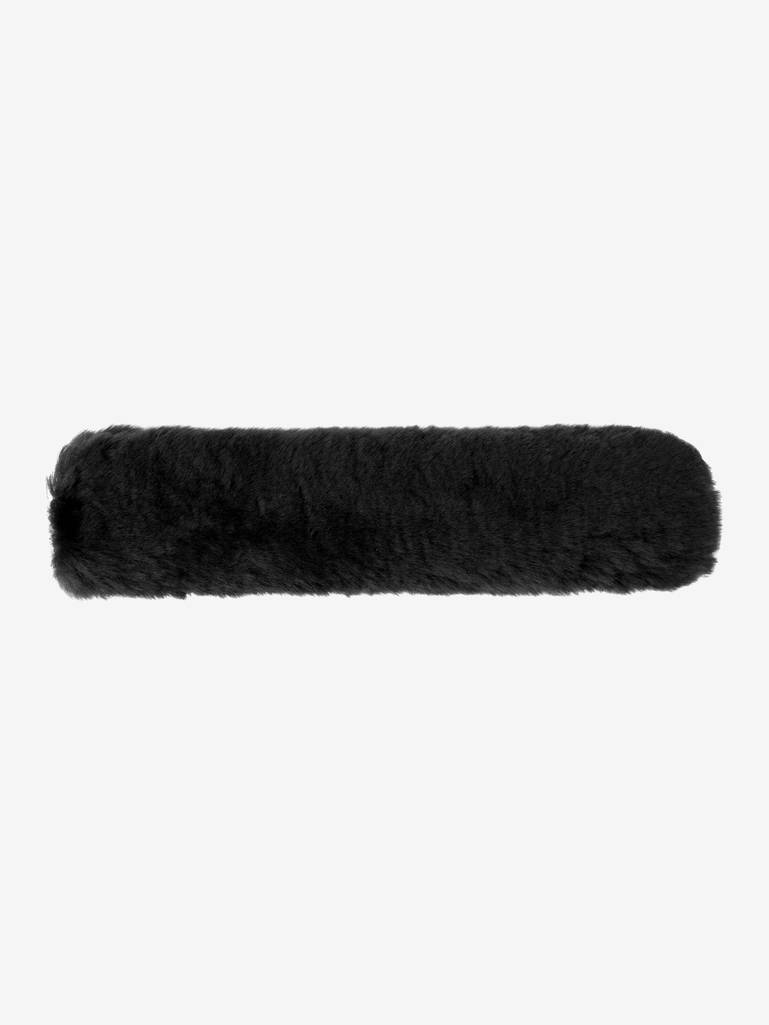 LeMieux Simuwool Noseband Cover Black