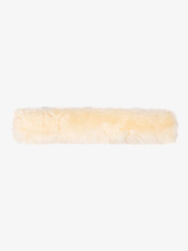LeMieux Simuwool Noseband Cover Natural