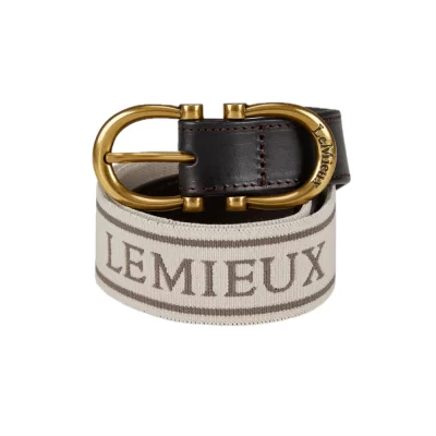 LeMieux Elasticated Belt - Stone