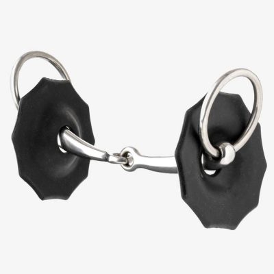 LeMieux Contoured Rubber Bit Guards Black