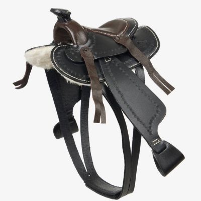 LeMieux Toy Pony Western Saddle Black