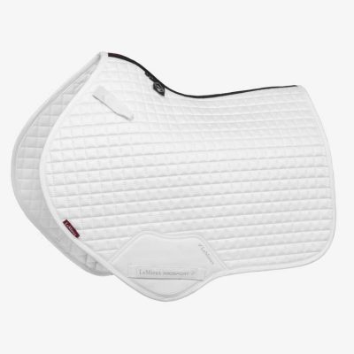 LeMieux Suede Close Contact Square White