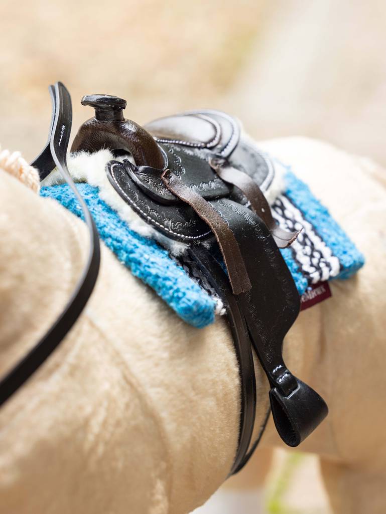 LeMieux Toy Pony Western Saddle Black - Image 2