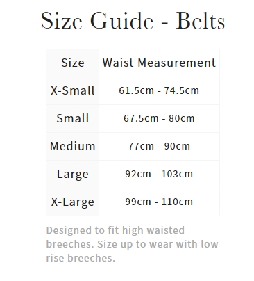 LeMieux Cleo Leather Belt Black - Image 3