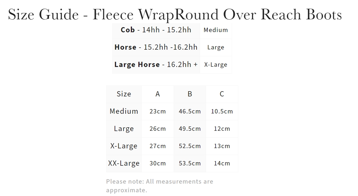 LeMieux Fleece WrapRound Over Reach Boots Black/Natural - Image 6