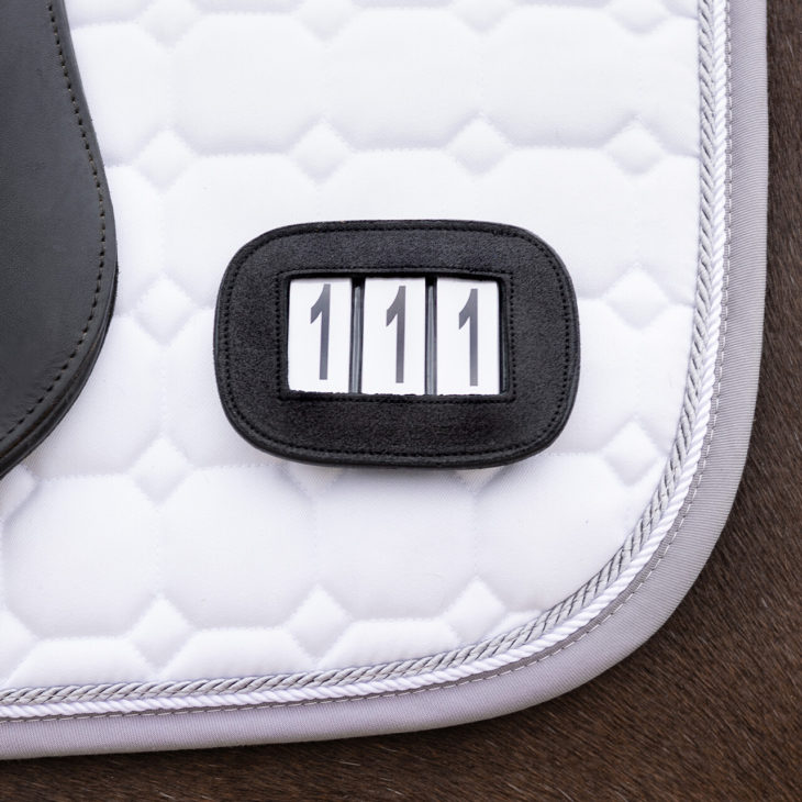 QHP Number holder Shine-Black (Pair) - Image 3