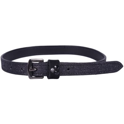 Qhp Spur straps Shimmer Black(Pair)