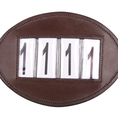 QHP 4 Digit Number Holder(Pair)-Brown