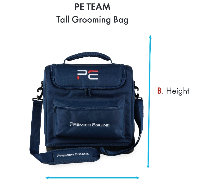PE Team Tall Grooming Bag Navy - Image 7