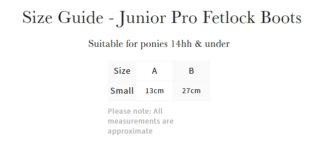 Compliant Junior Pro Fetlock Boots Black - Image 4