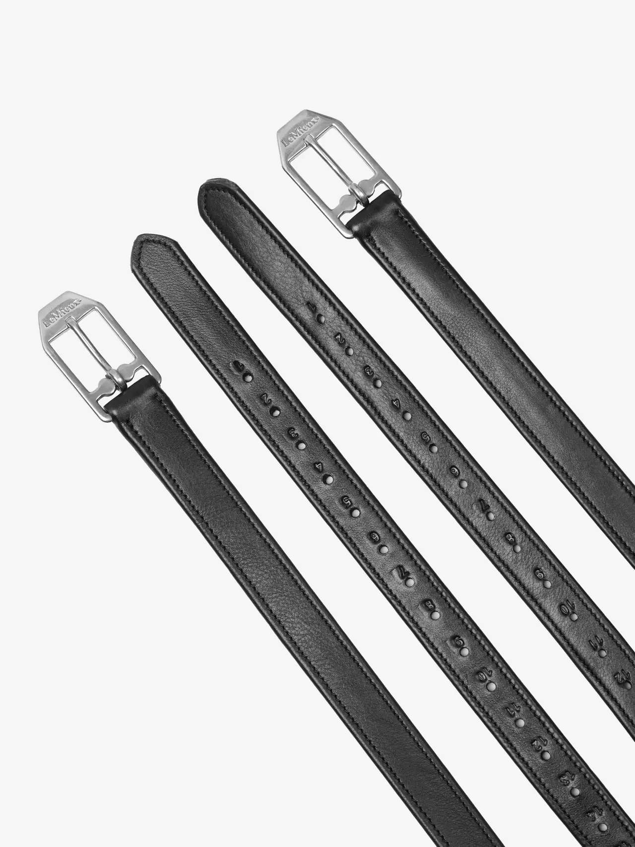 LeMieux Arika Stirrup Leather Black - Image 3