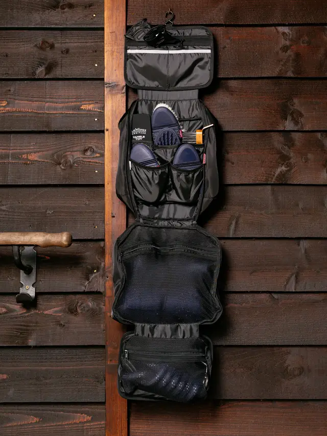 Fold Down Pocket Organiser Black - Image 3
