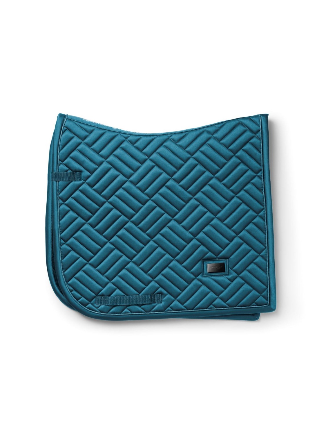 Equestrian Stockholm Dressage Saddle Pad Teal Blue