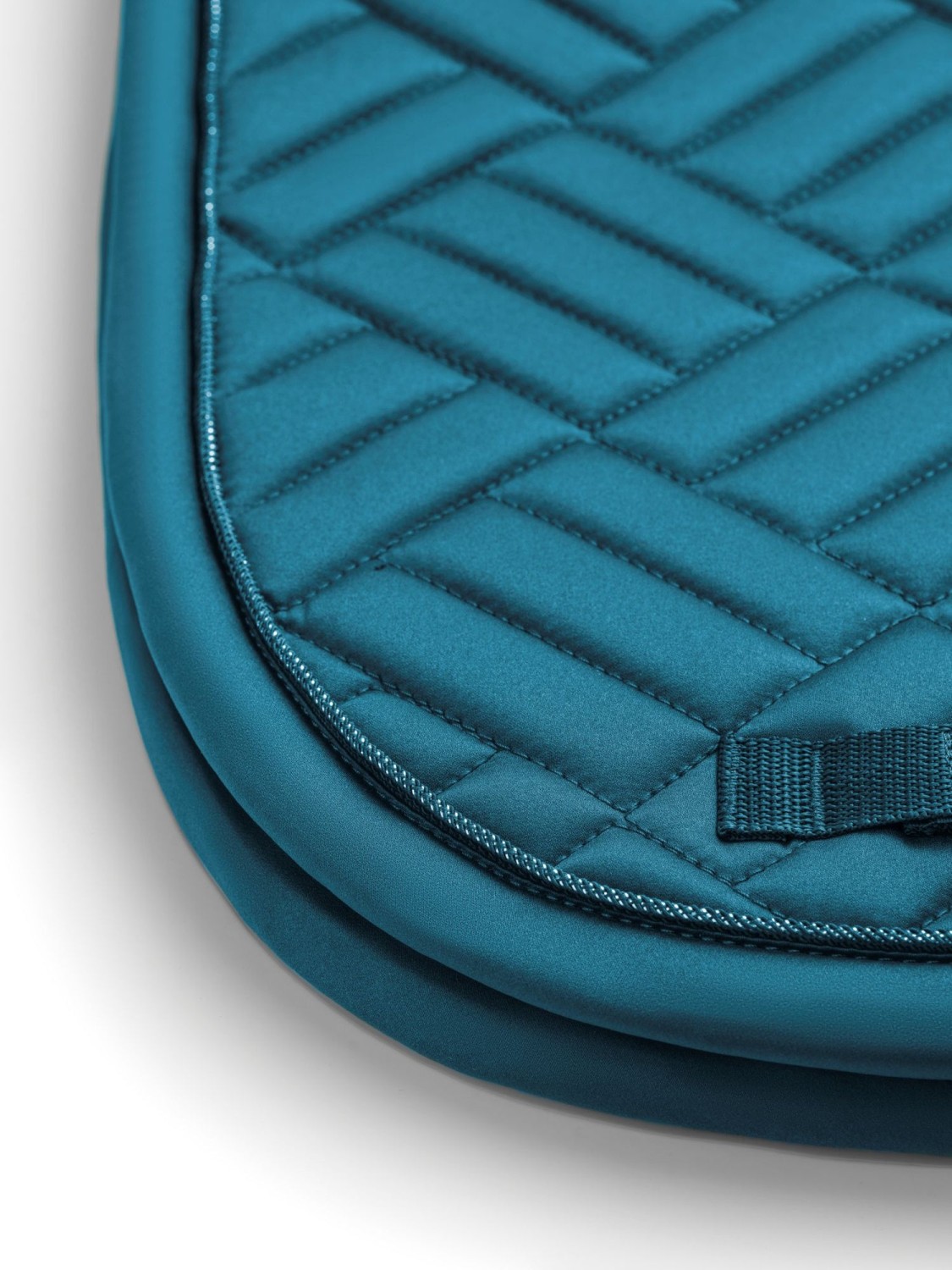 Equestrian Stockholm Dressage Saddle Pad Teal Blue - Image 3