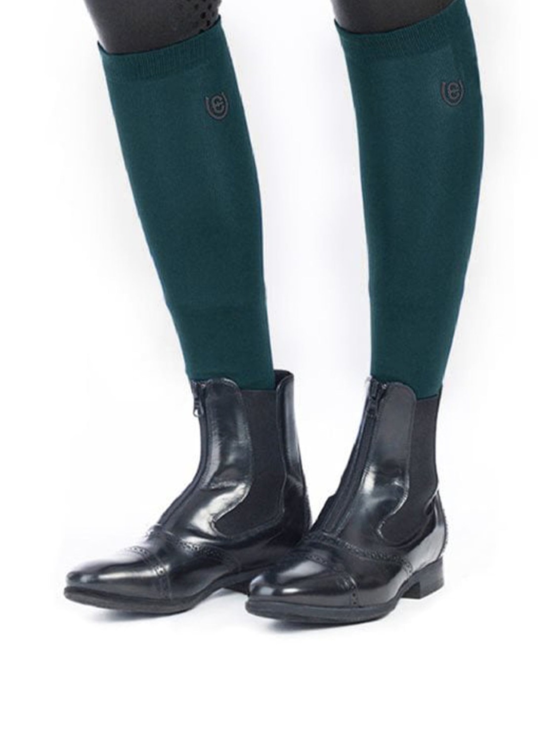 Equestrian Stockholm Riding Socks Dark Emerald