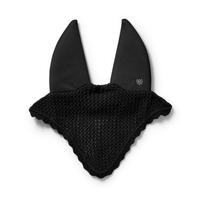 Equestrian Stockholm Soundless Bonnet Clean Black