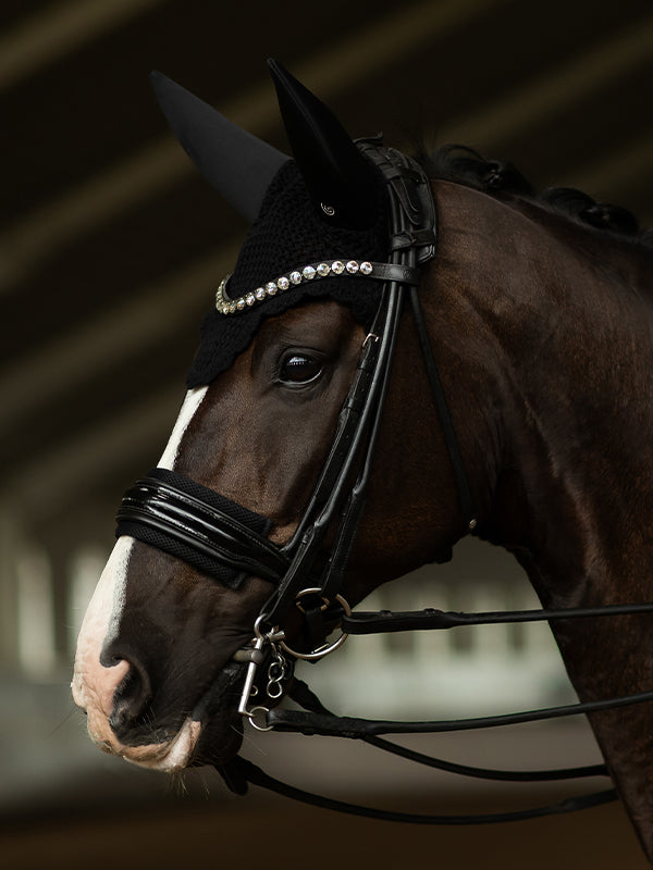Equestrian Stockholm Soundless Bonnet Clean Black - Image 4
