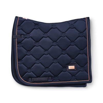 Equestrian Stockholm Dressage Saddle Pad Lagoon Blush