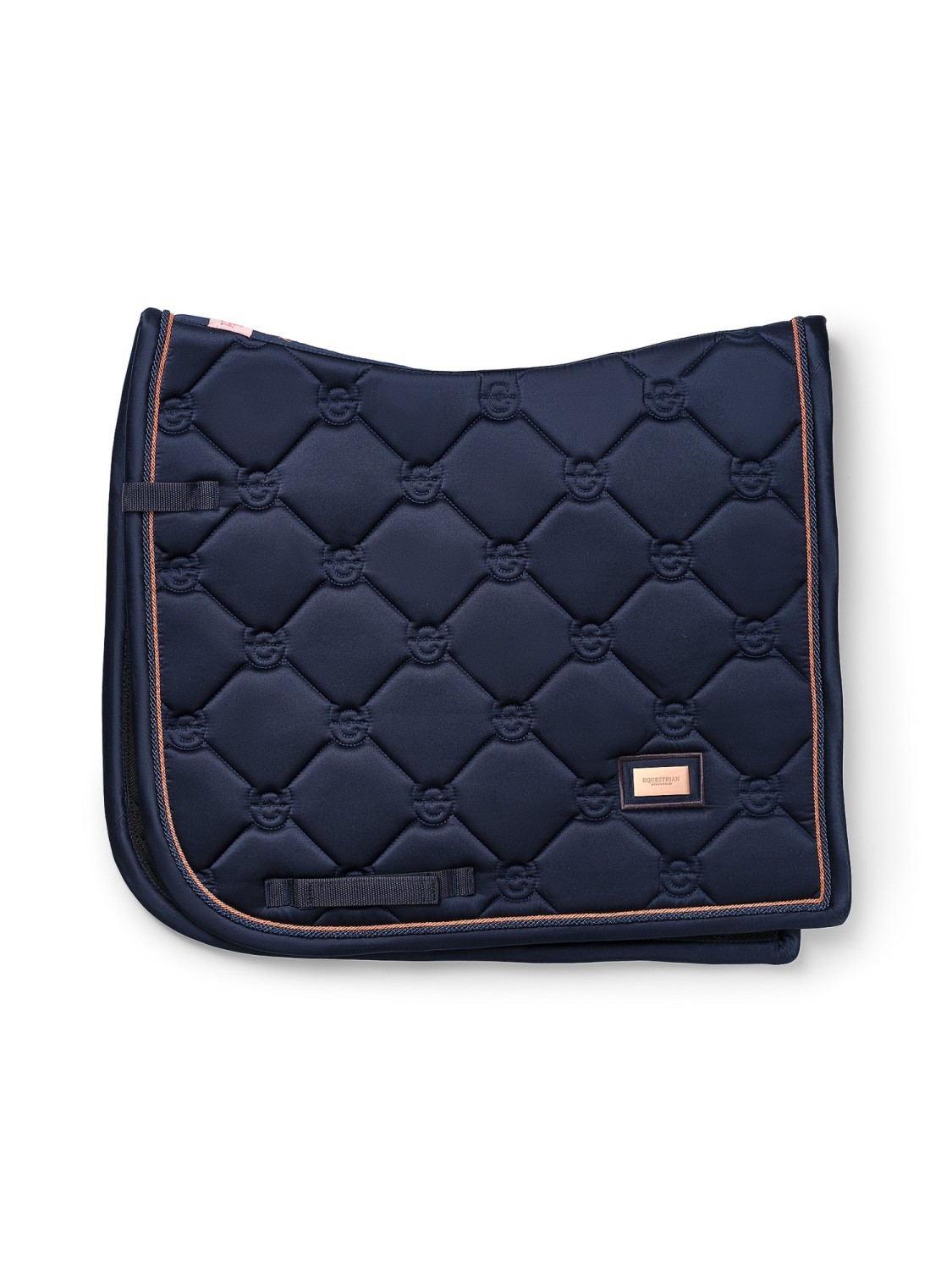 Equestrian Stockholm Dressage Saddle Pad Lagoon Blush