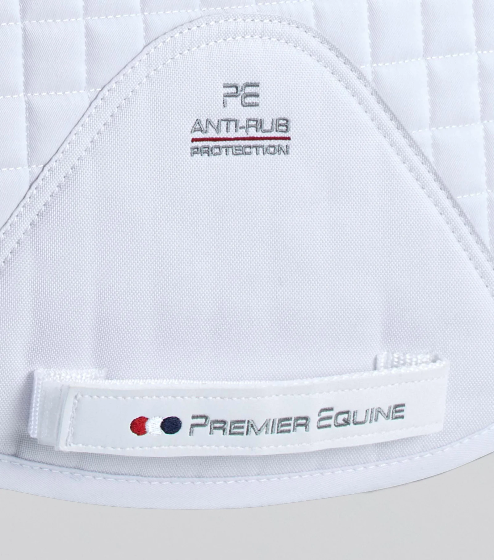 Premier Equine Close Contact Merino Wool Half Lined European Dressage Square White/Natural Wool-Pony size - Image 5
