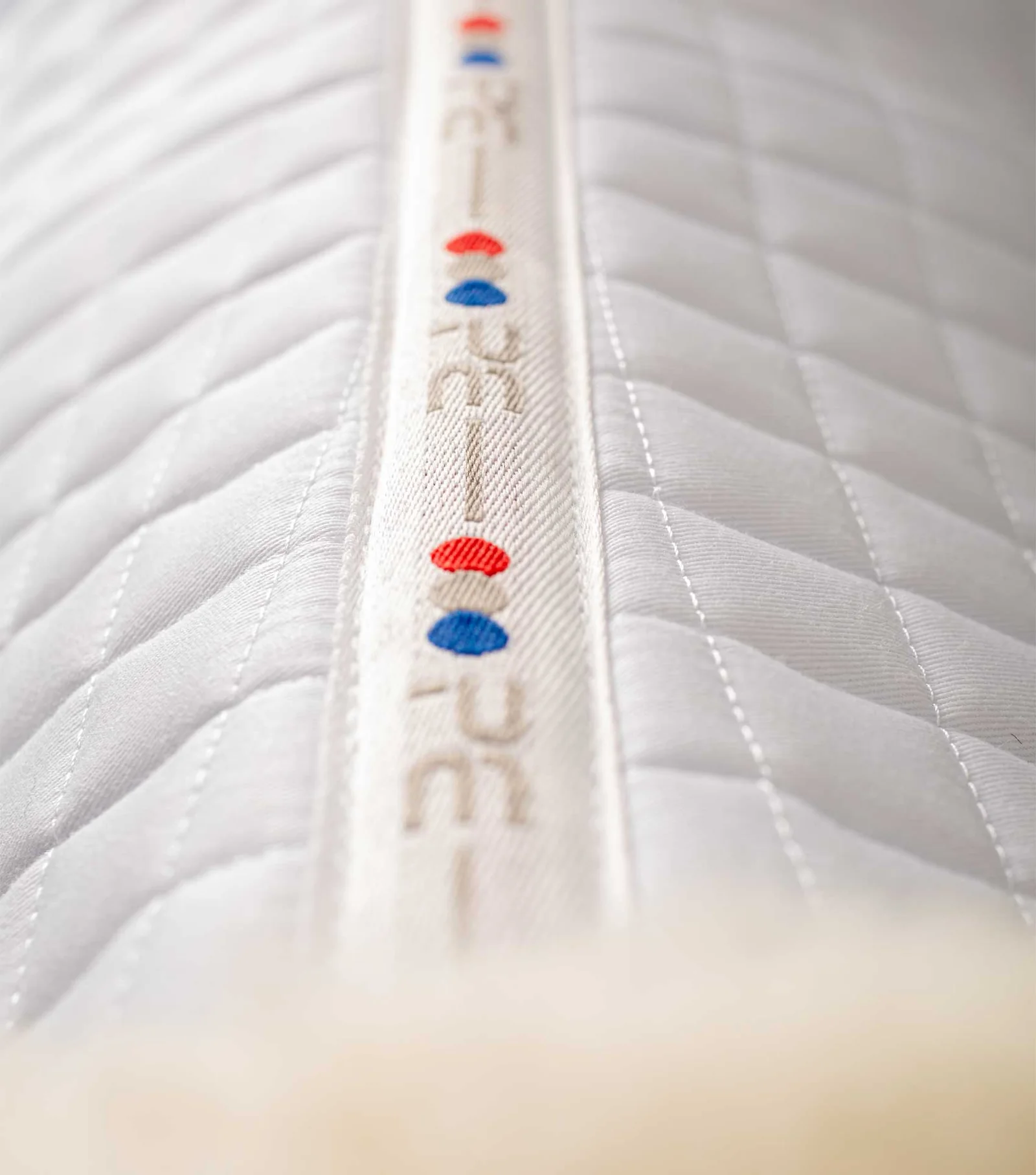Premier Equine Close Contact Merino Wool Half Lined European Dressage Square White/Natural Wool-Pony size - Image 6