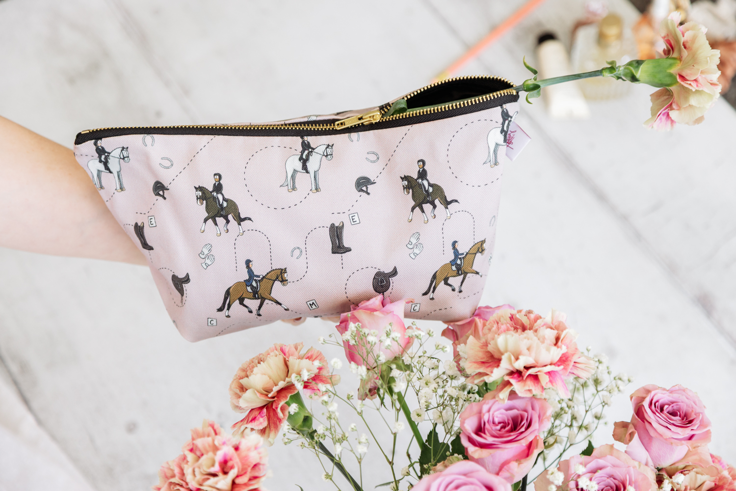 Emily Cole ‘Dressage’ Wash Bag - Image 2