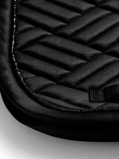 Equestrian Stockholm Dressage Saddle Pad Modern Black - Image 6