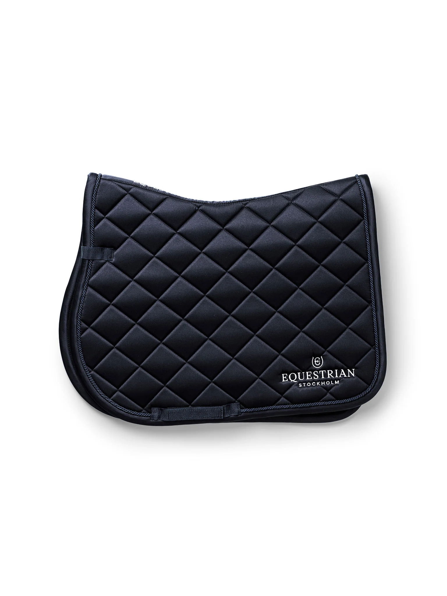 Equestrian Stockholm Jump Saddle Pad Line Midnight Blue