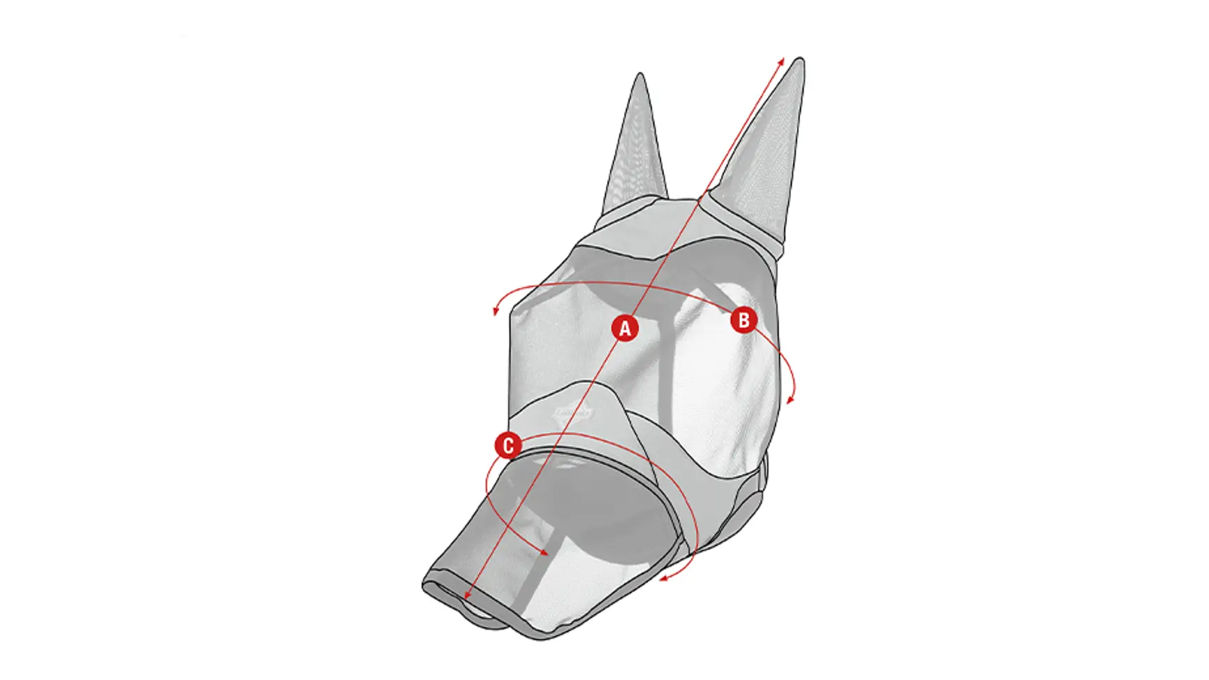 ArmourShield Pro Full Fly Mask Grey - Image 6