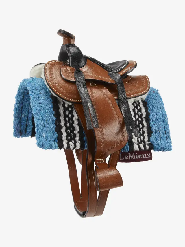 Toy Pony Western Saddle Tan - Image 2