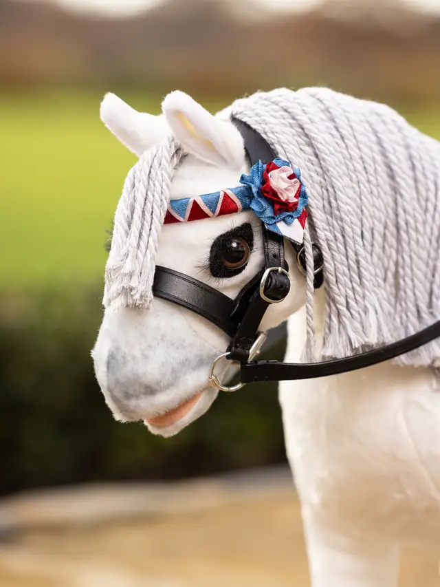 Toy Pony Showing Bridle Black - Image 2