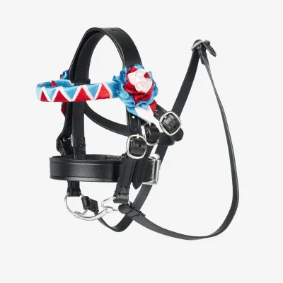 Toy Pony Showing Bridle Black