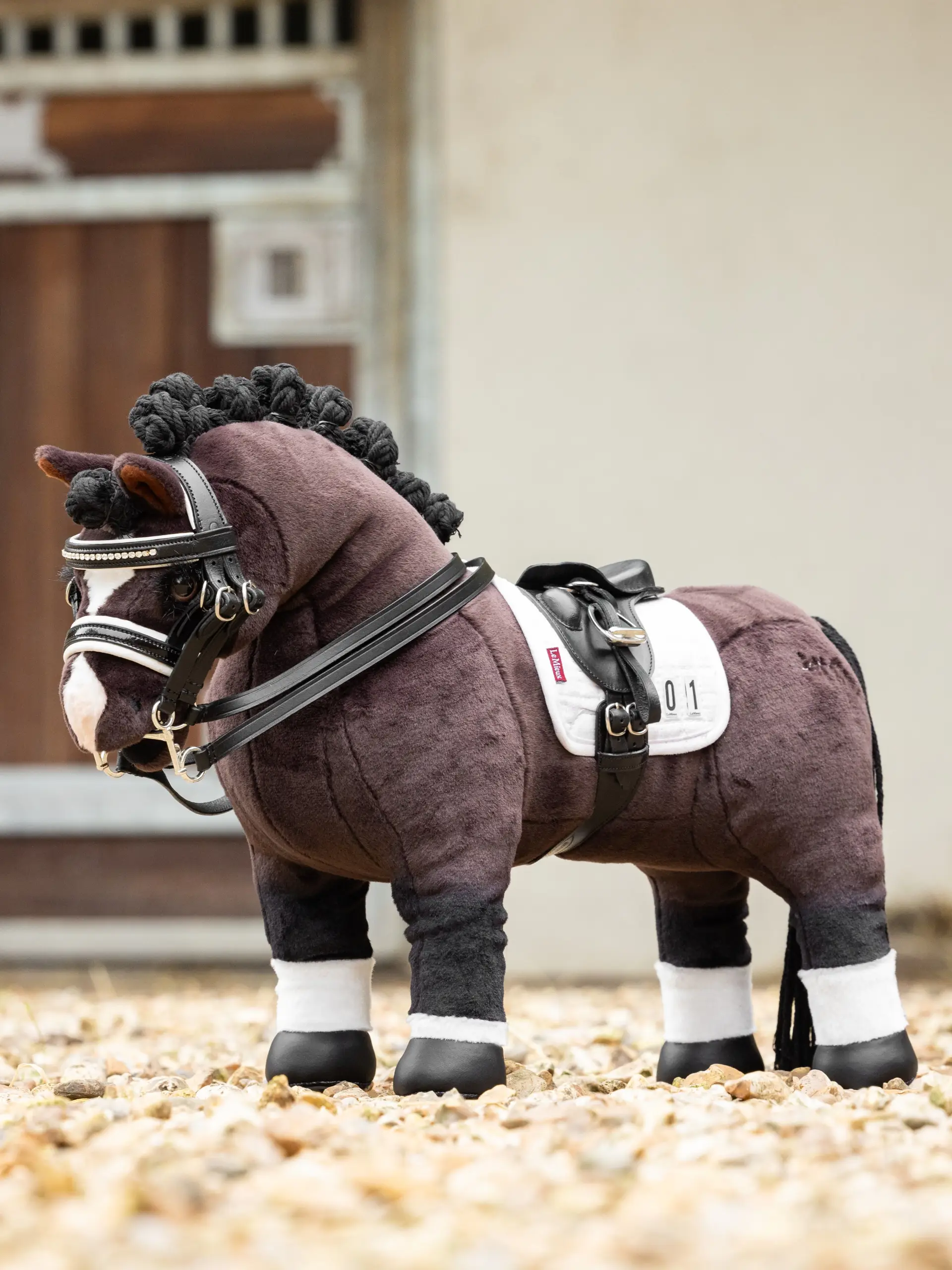 Toy Pony Dressage Saddle Black - Image 4