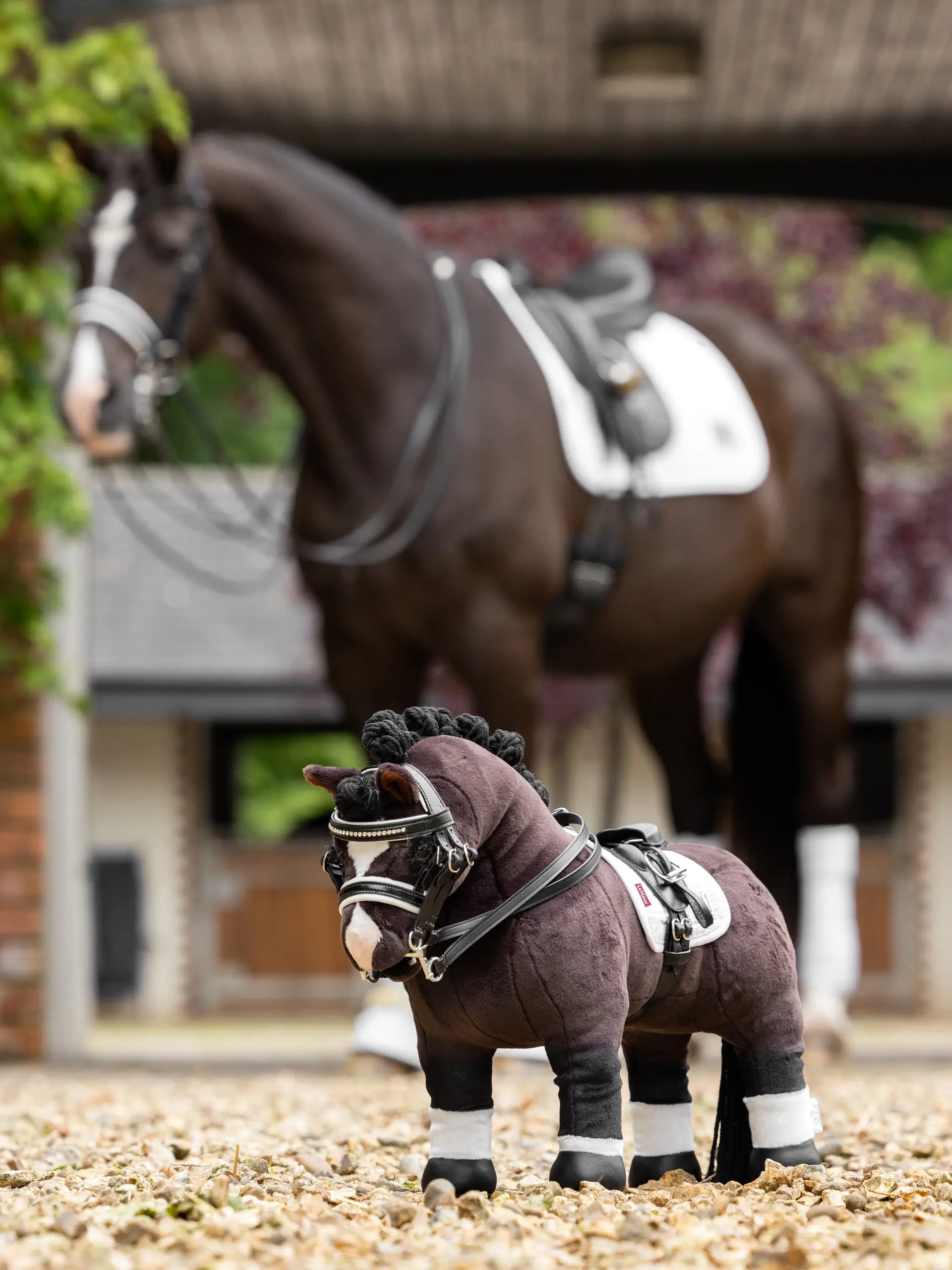 Toy Pony Double Bridle Black - Image 2