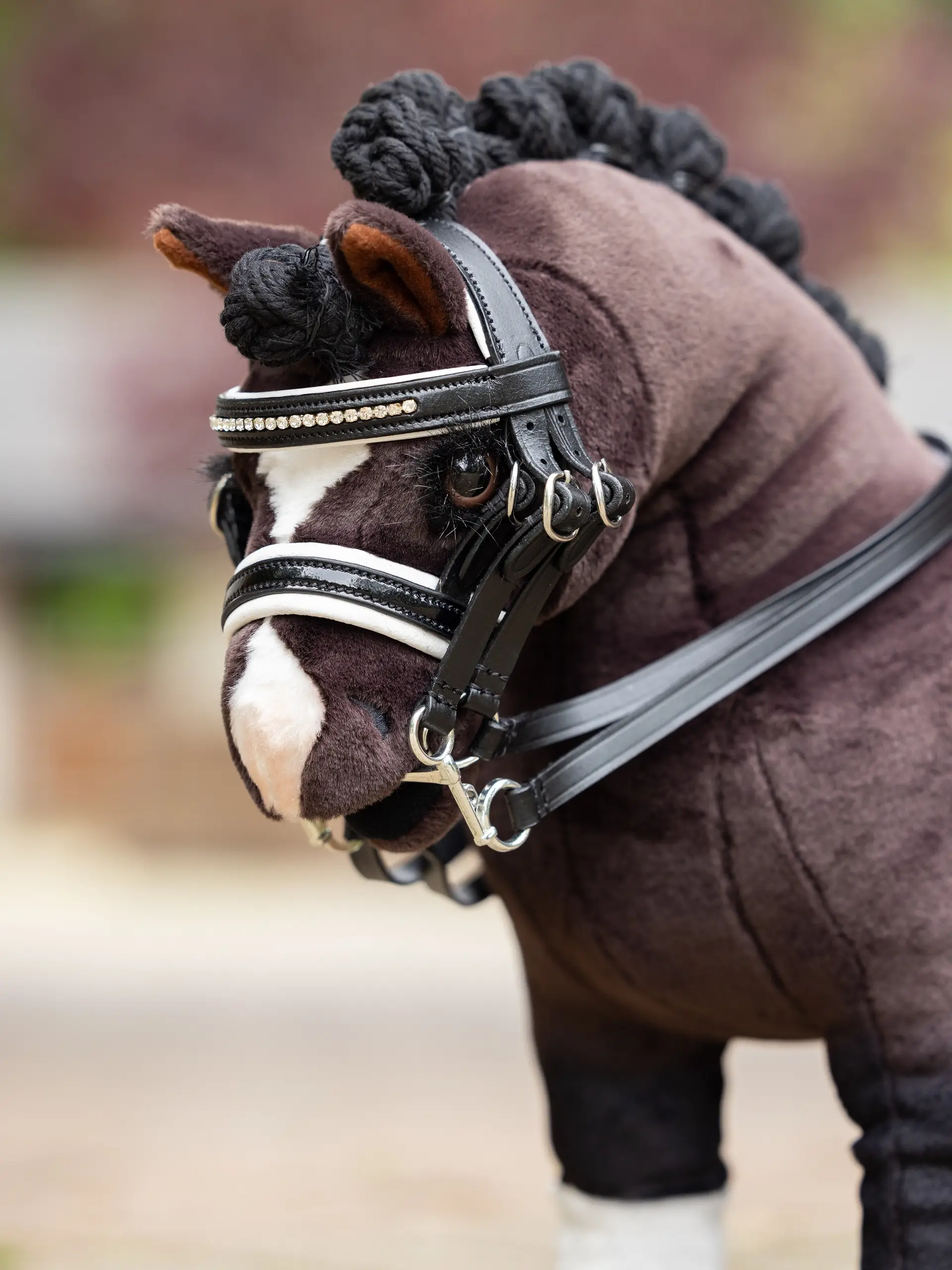 Toy Pony Double Bridle Black - Image 3