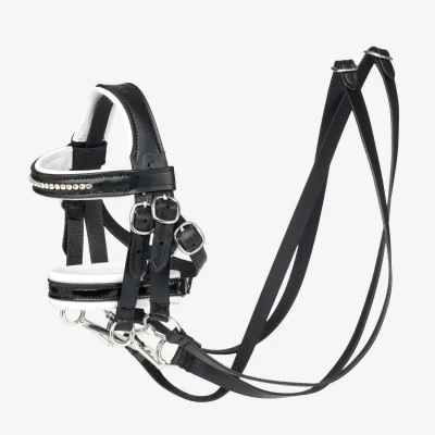 Toy Pony Double Bridle Black