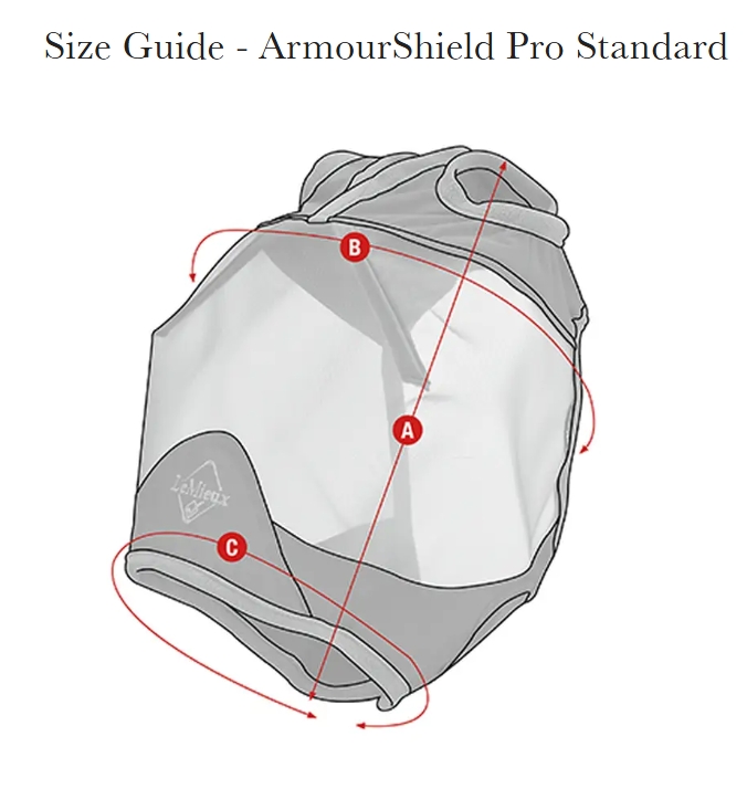 LeMieux Armourshield Pro Standard Mask-Standard - Image 6