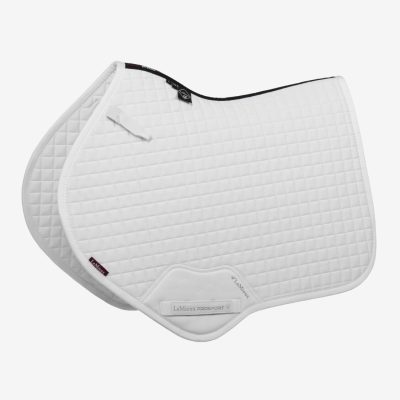 LeMieux Cotton Close Contact Square White-Full Size