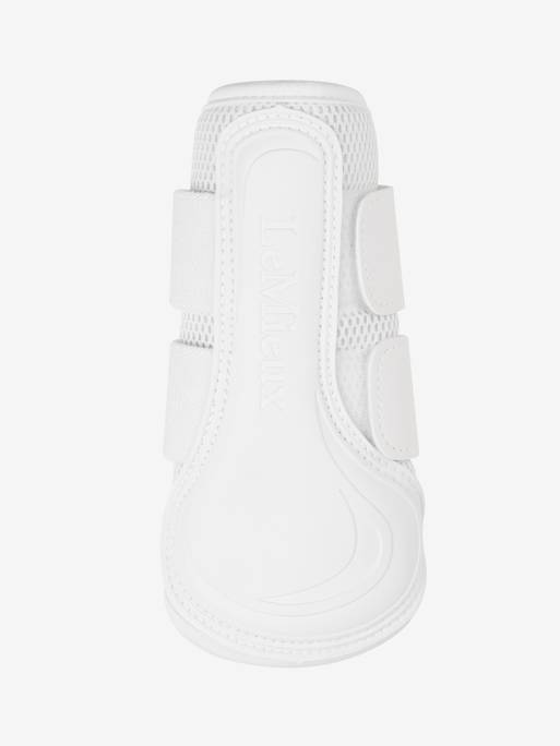 LeMieux Mesh Brushing Boots White - Image 4