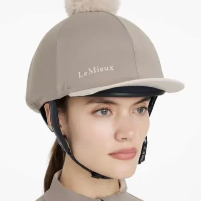 LeMieux Pom Hat Silk Pecan/Stone