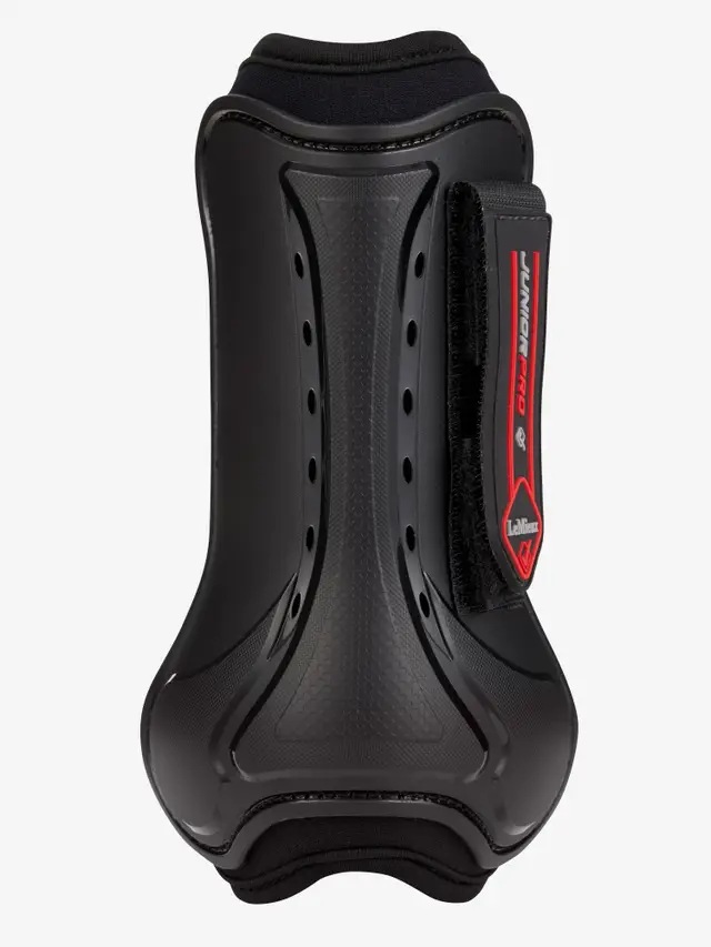 Junior Pro Tendon Boots Black - Image 3