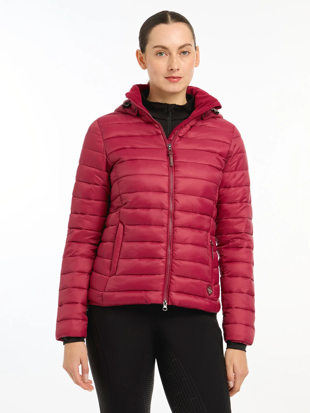 Tilly Hooded Puffer Jacket Ember - Image 6